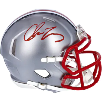 Chase Young Ohio State Buckeyes Autographed Riddell Flash Alternate Speed Mini Helmet