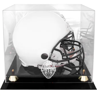 Fanatics Authentic Georgia Bulldogs College Football Playoff 2022 National Champions Golden Classic Helmet Display Case